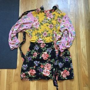 Zara Floral Spring Summer Dress